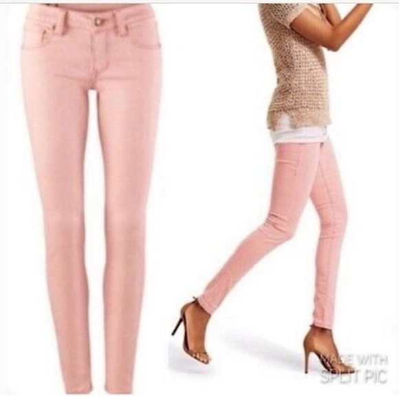 Cabi 230 Pink Nectar Curvy Skinny Jeans Size 6 - Picture 4 of 16